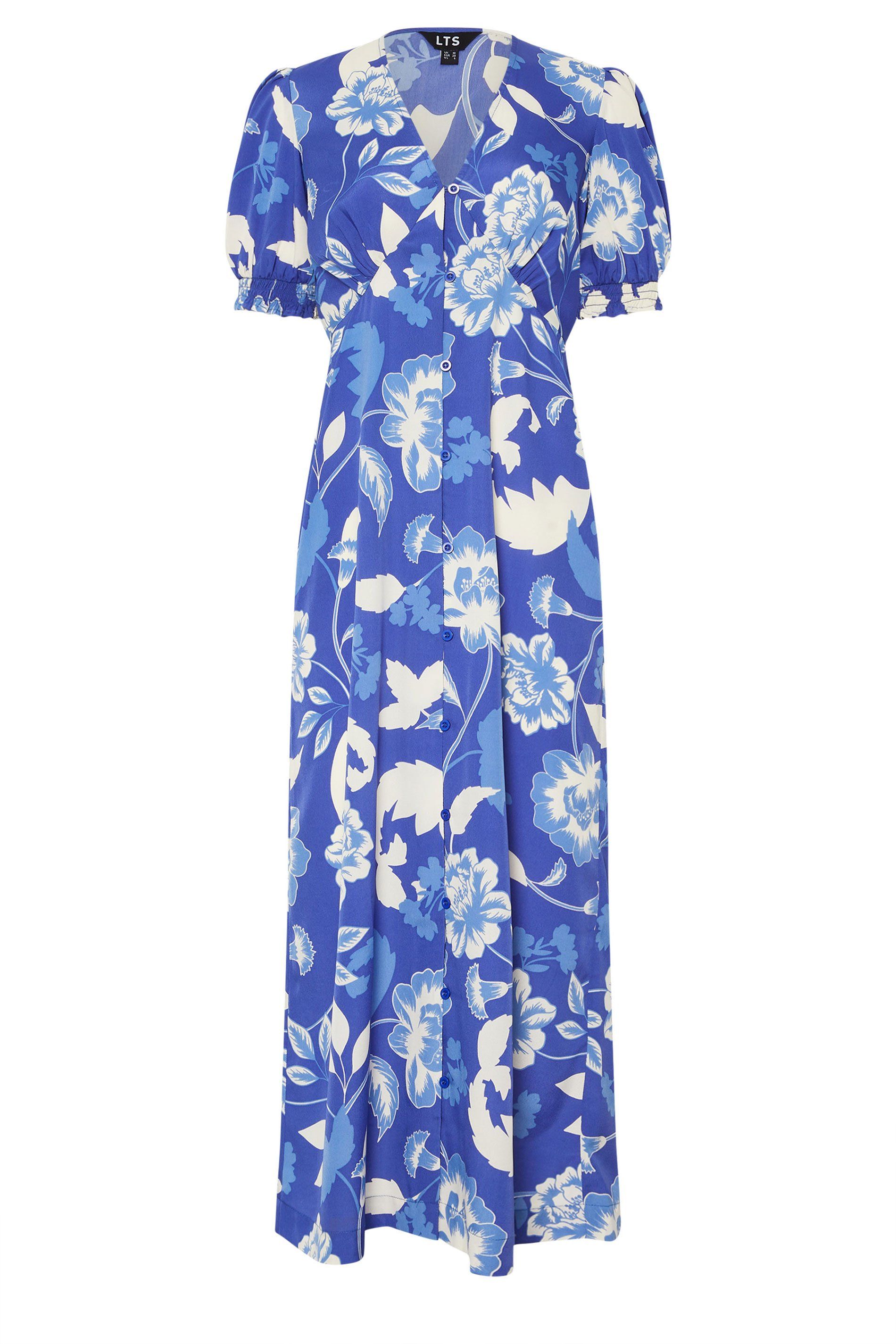Long Tall Sally Tall Floral Midi Tea Dress