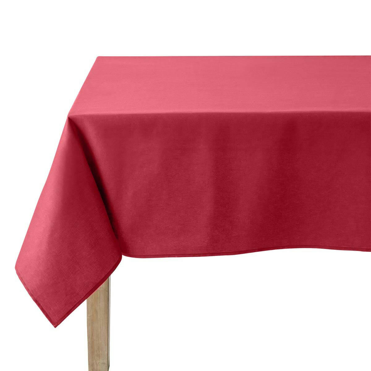 CAMBRAI - Nappe en coton traitee teflon hermes 180 x 180