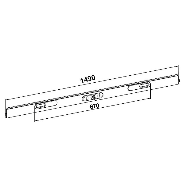 Lame avec serrure recoupable, enroulement intérieur, blanc