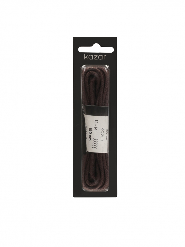 Dark brown round laces