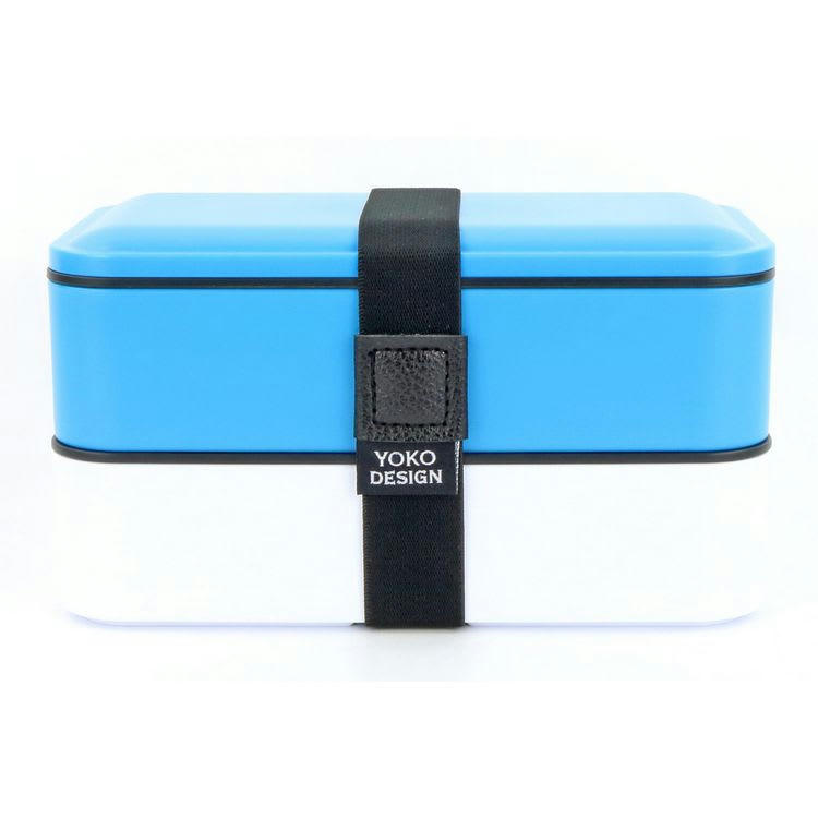 - Lunch box 2 etages coloris bleu 1200 ml