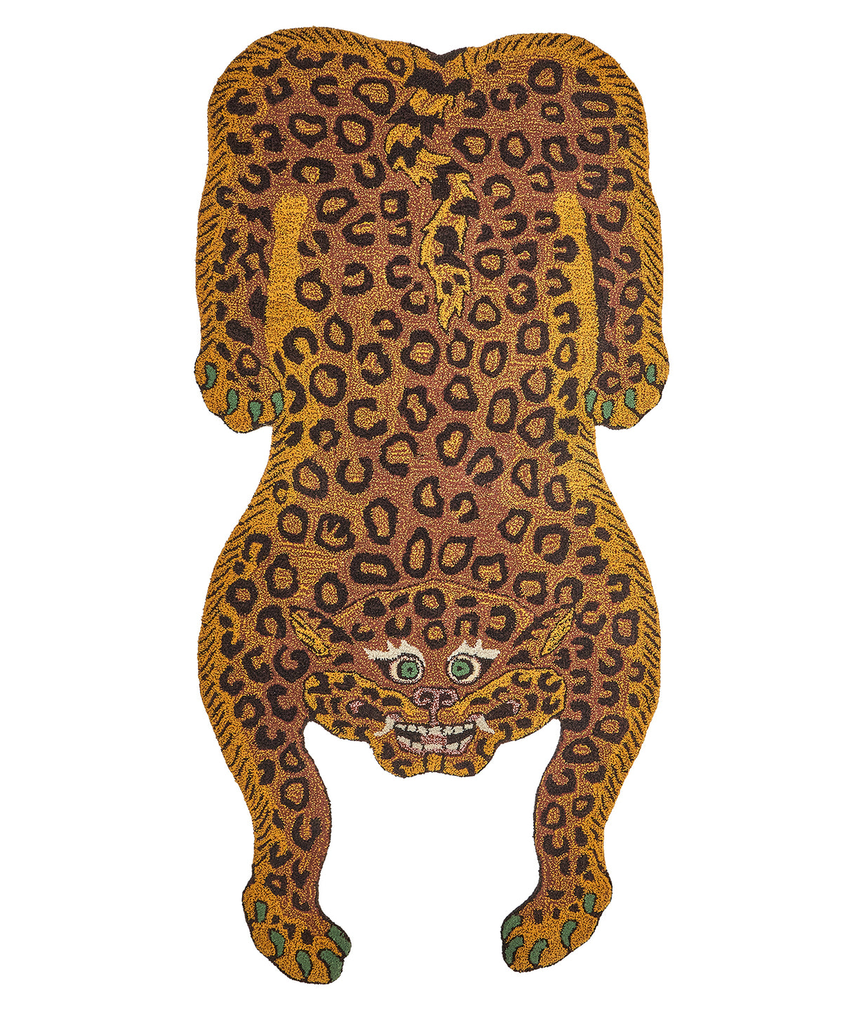 Doing Goods Heritage Tatsu Luipaard Vloerkleed - 181 x 88 x 2cm - 100% wol