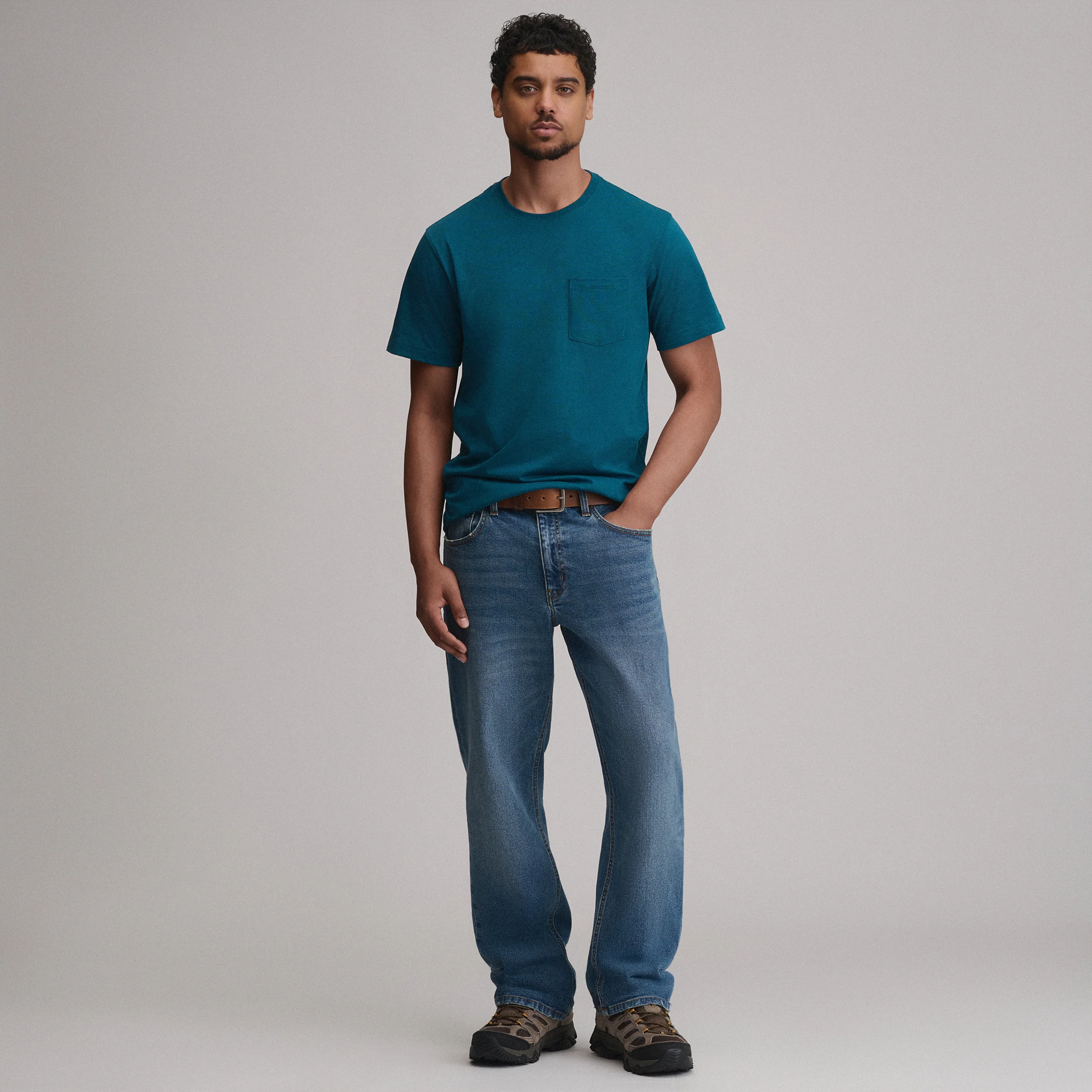 Men's Legend Wash 100% Cotton Short-Sleeve Pocket T-Shirt