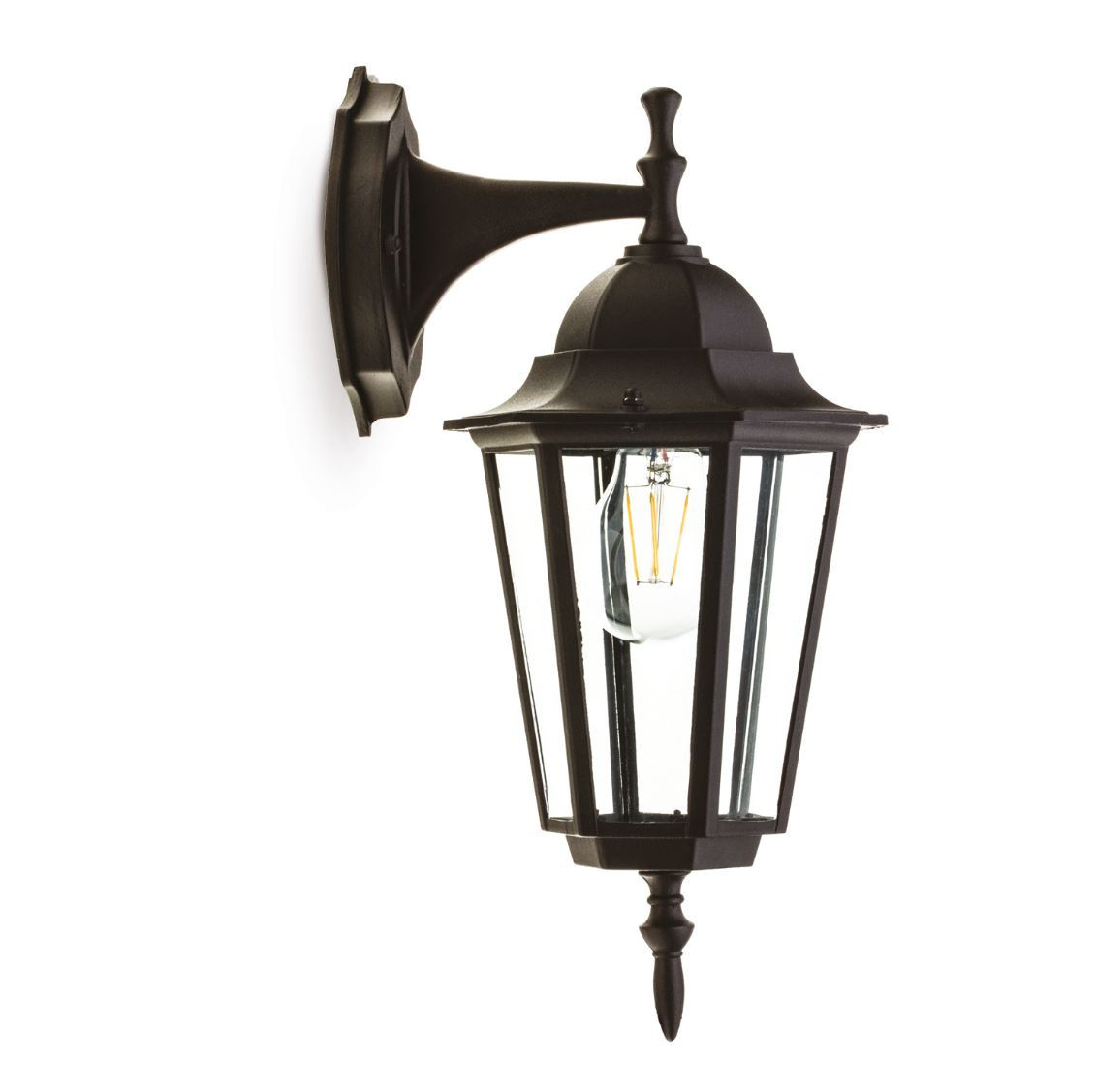 Kinkiet zewnętrznyczarny LO4102 1xE27x50W IP54 Kobi