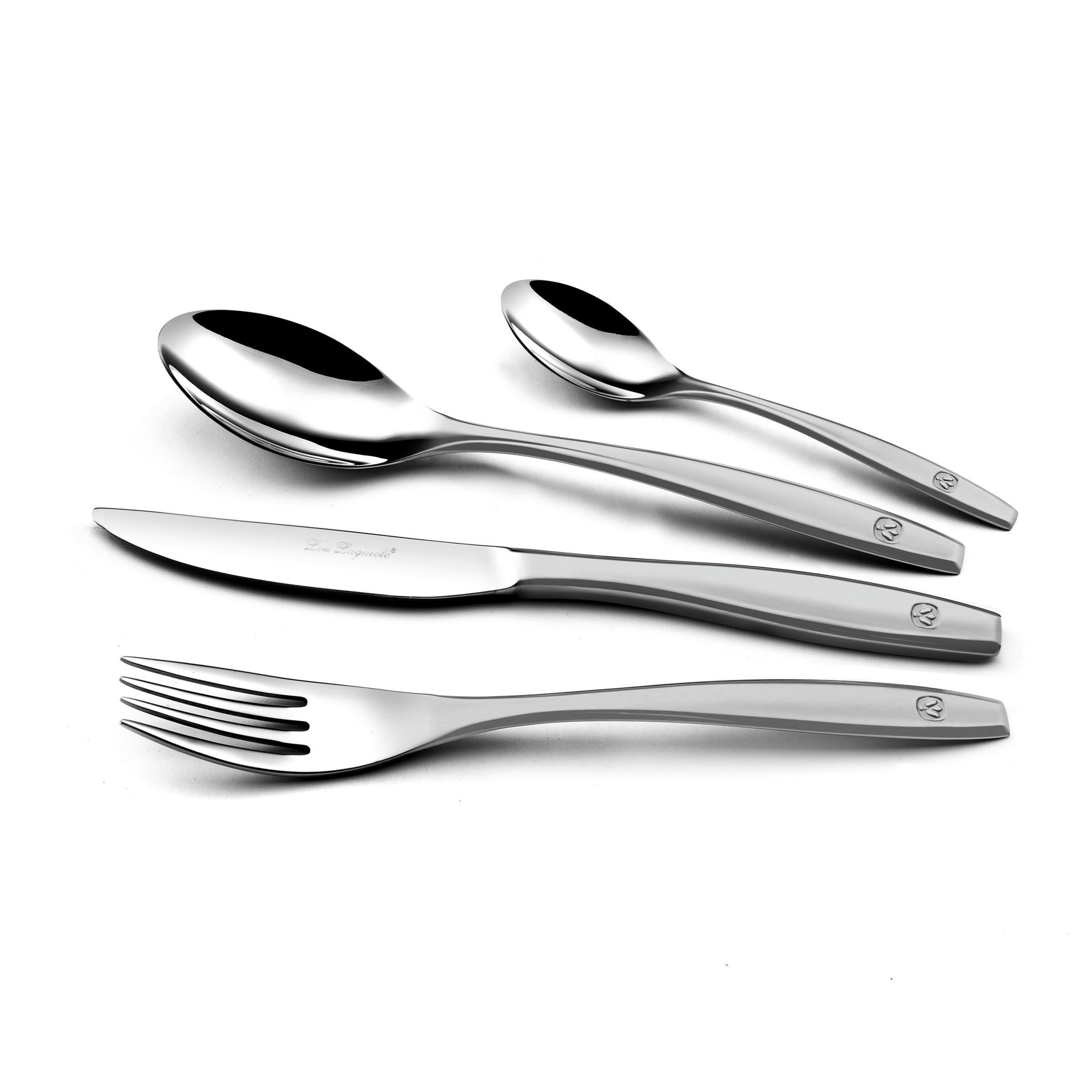 FIGURE - Ménagère 24 couverts en Acier Inoxydable