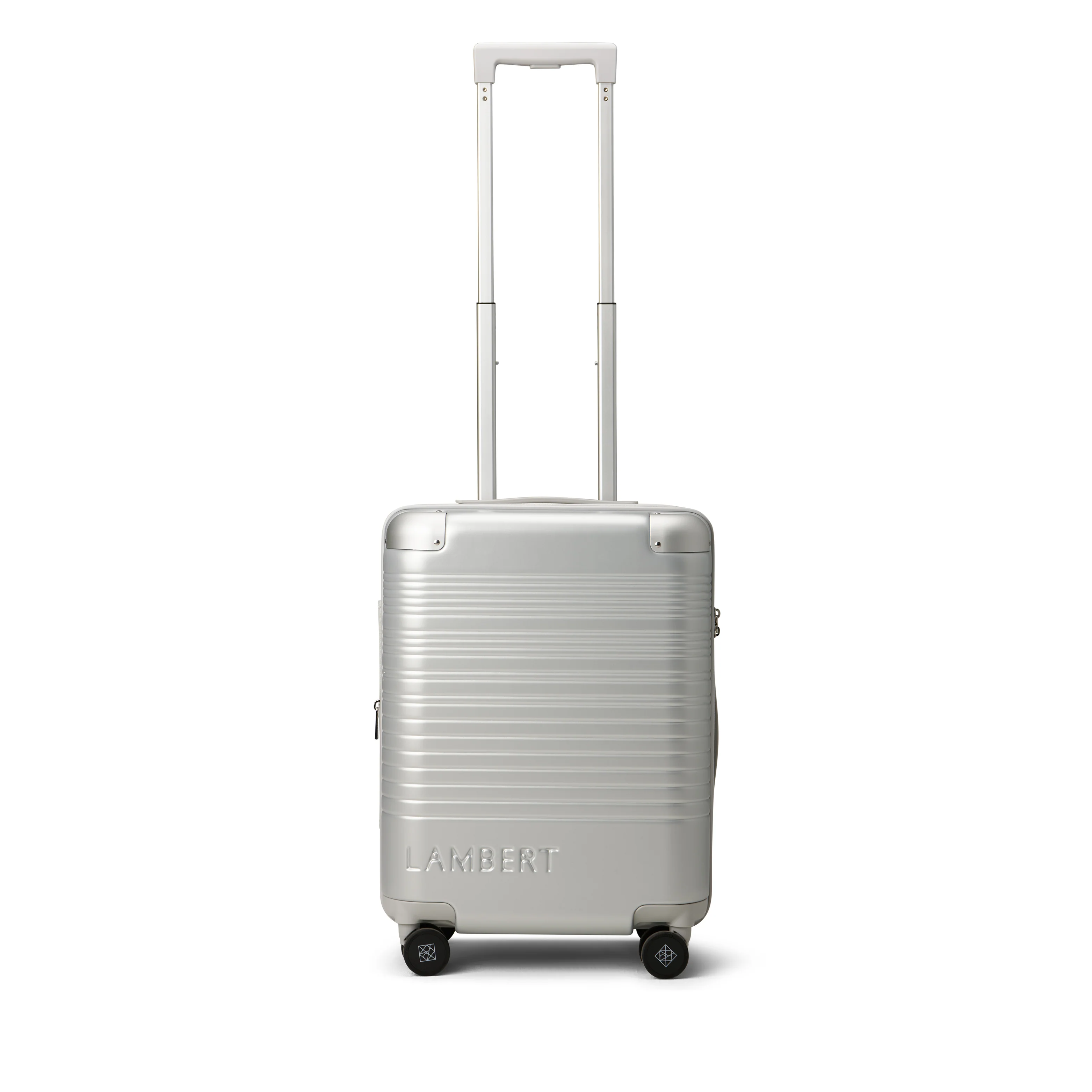 The Berlin – Silver Extendable Carry-On Suitcase
