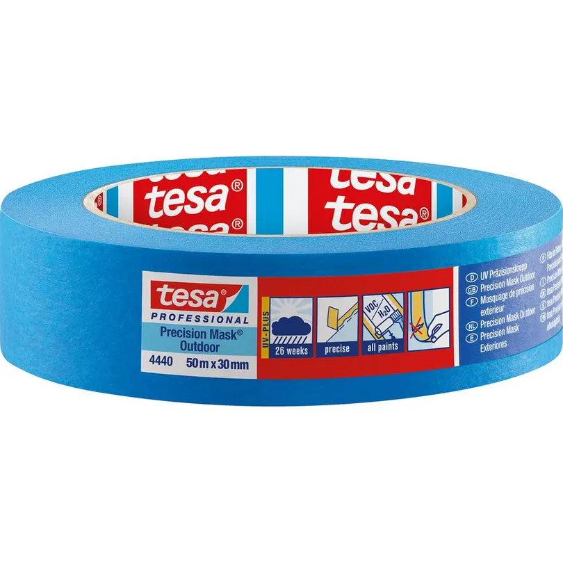 Klebeband Krepp Präzision UV PLUS