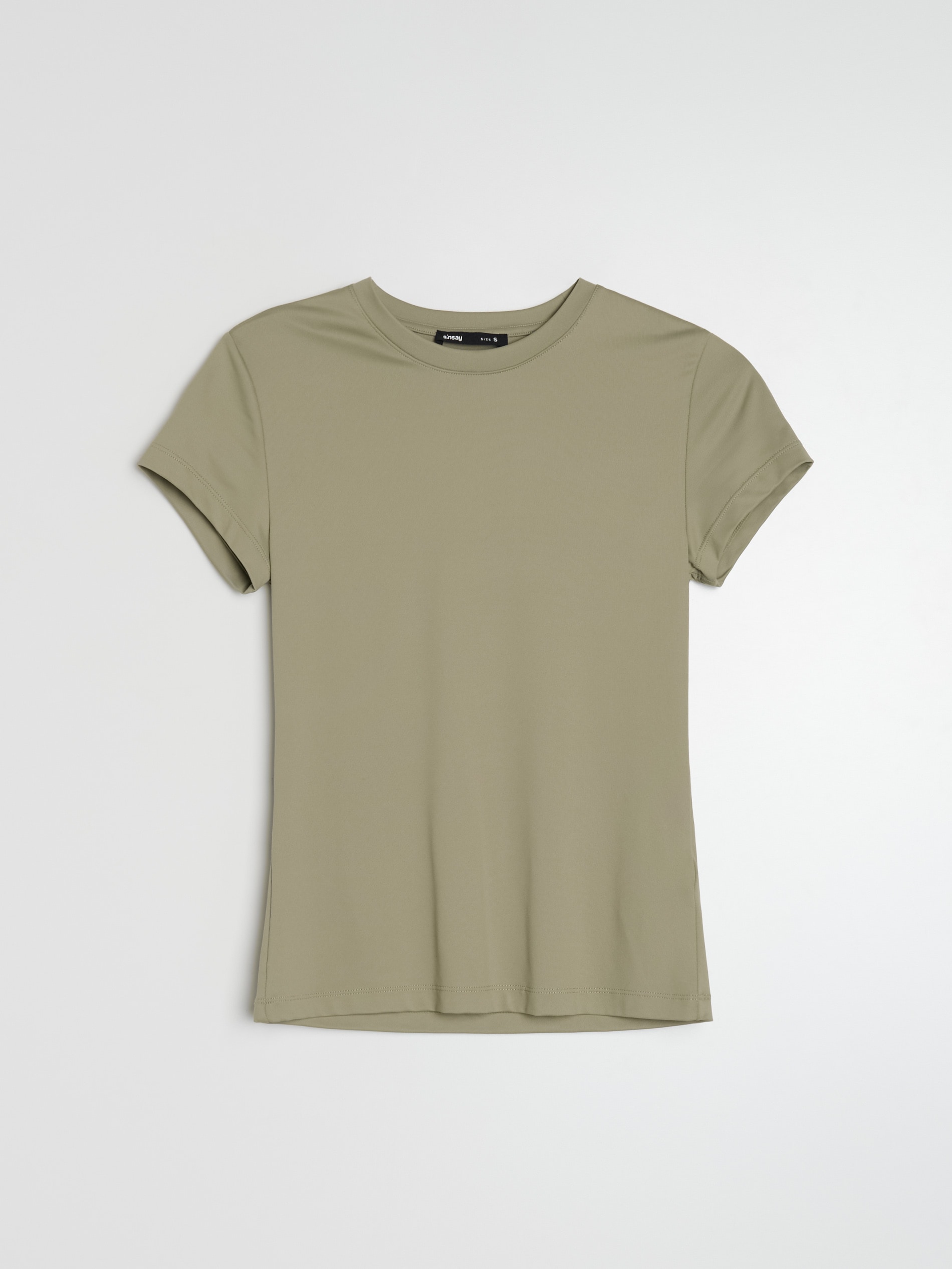 Gładka koszulka basic