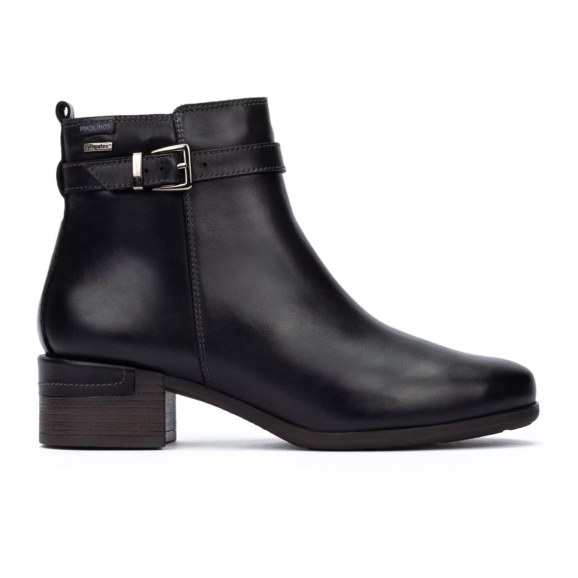 MALAGA - Botines de tacón con tecnología waterproof para mujer.