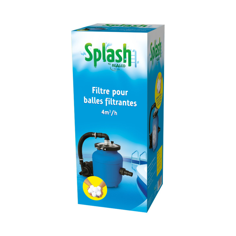 Filtre pour balle filtrante 4 m³/h GRE