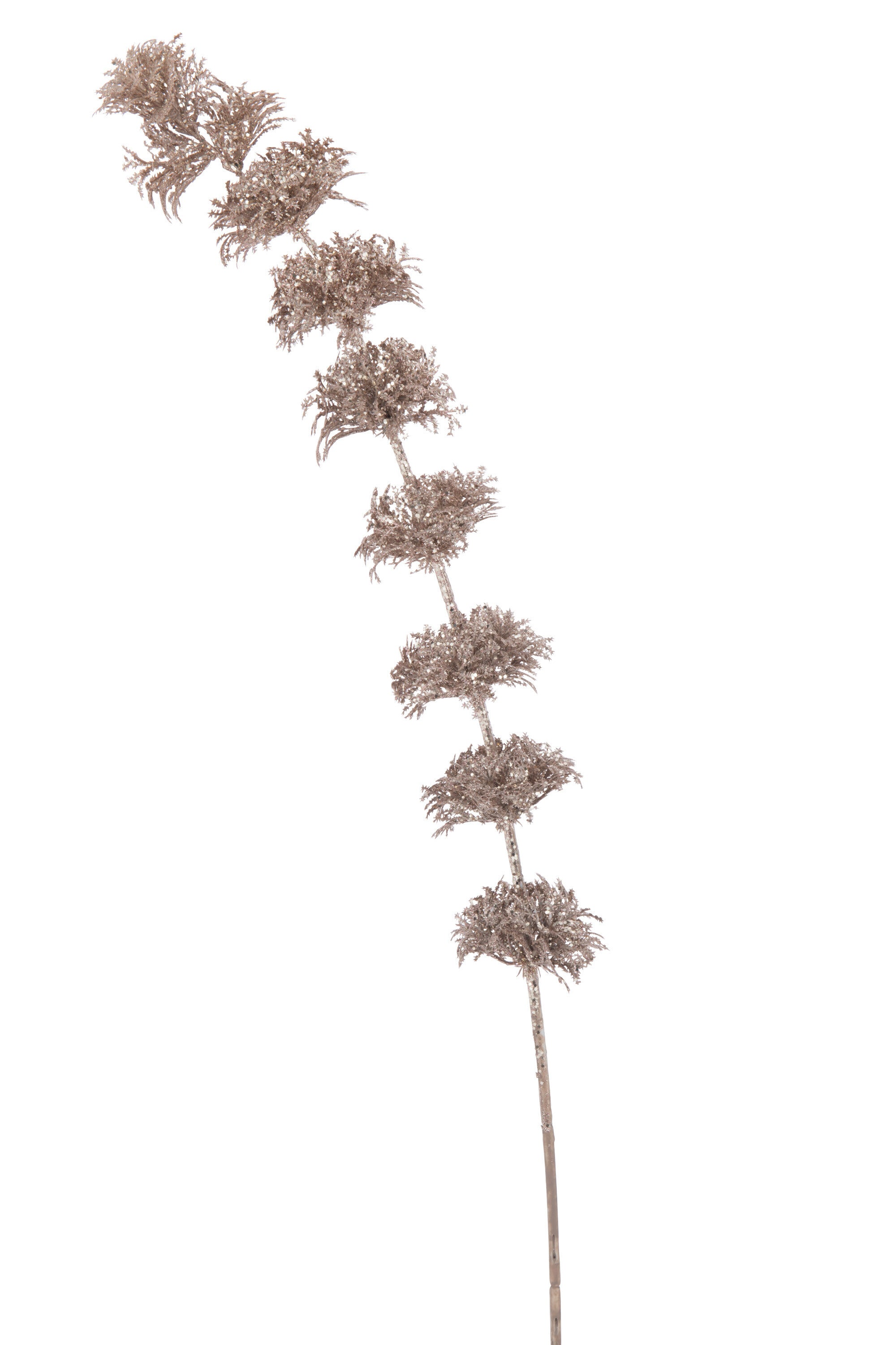 J-Line decoratie tak - klokken van Ierland - kunststof - roz