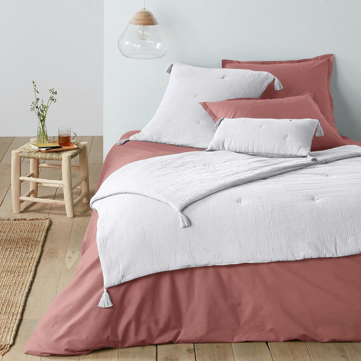 Housse de coussin gaze de coton, Kumla