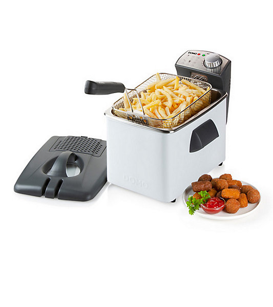 Friteuse 4,5l 3200w blanc Domo DO519FR