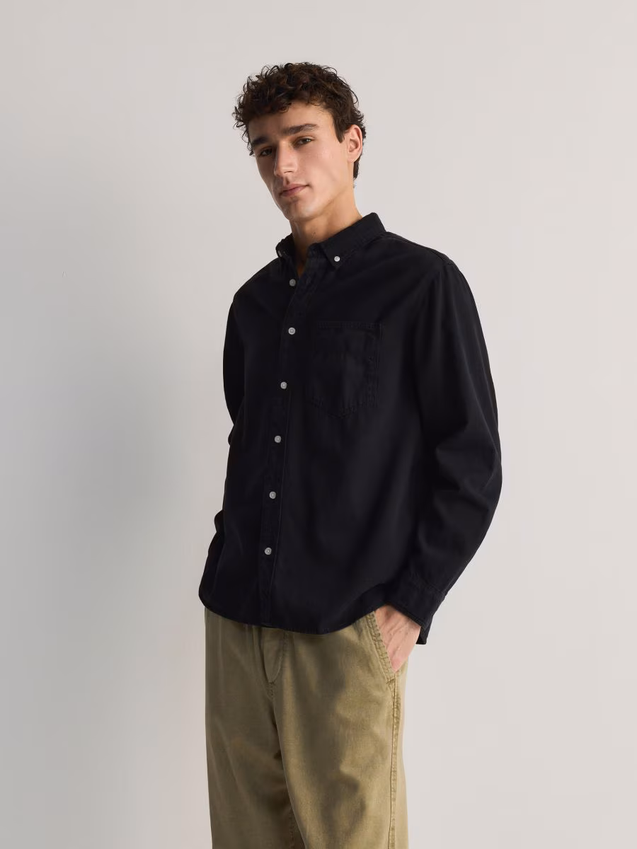 Regular Fit Denim Shirt