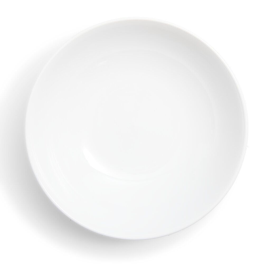 Assiette à soupe Madrid grès blanc Ø20cm
