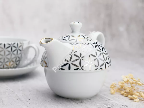 Komplet do herbaty (3el) Bogucice - Lenta 1026 Tea for one