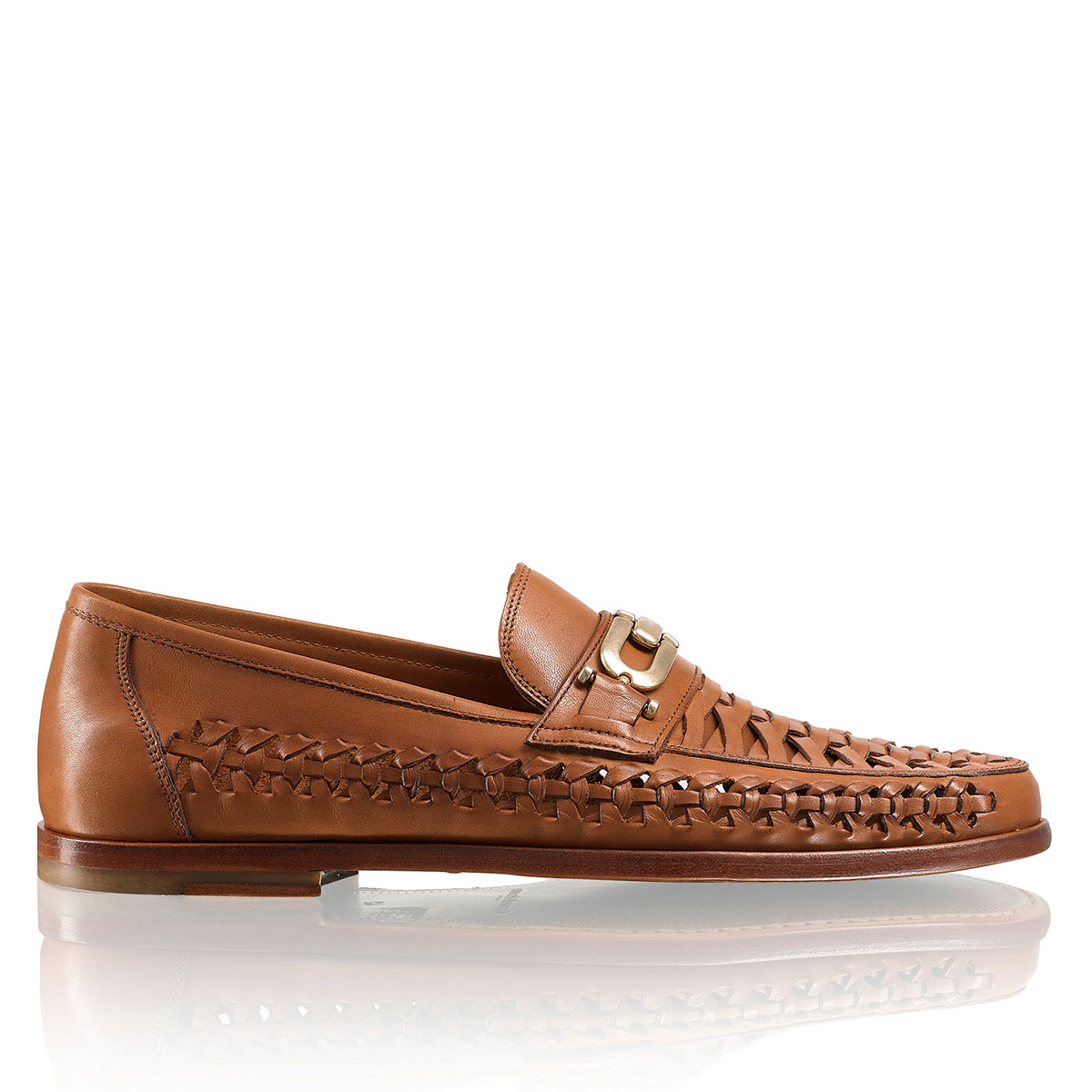 Russell & Bromley BUZZ CUT Woven Slip On Loafer
