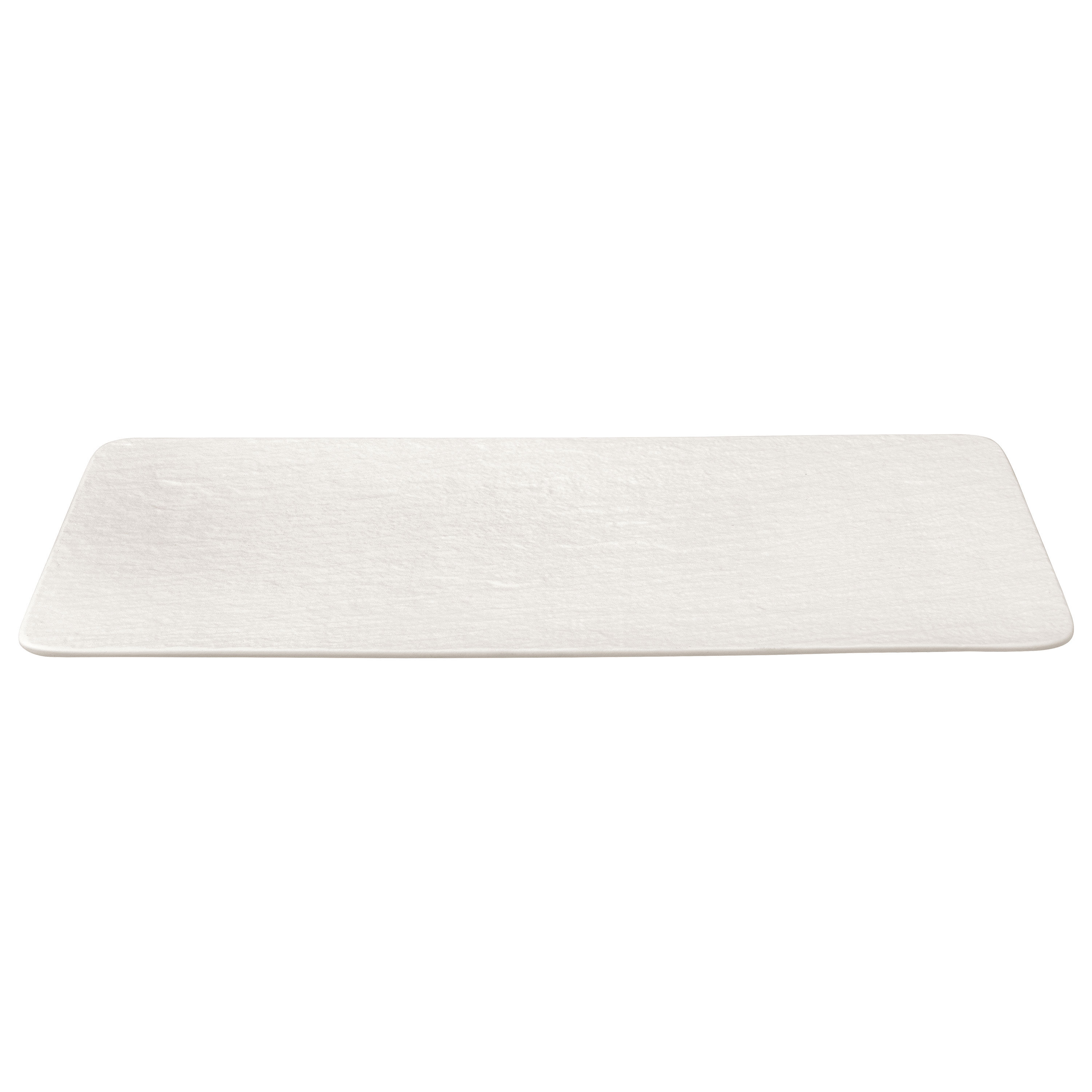 Manufacture Serving Platter - White, 13.8'' x 7.1'', Premium Porcelain