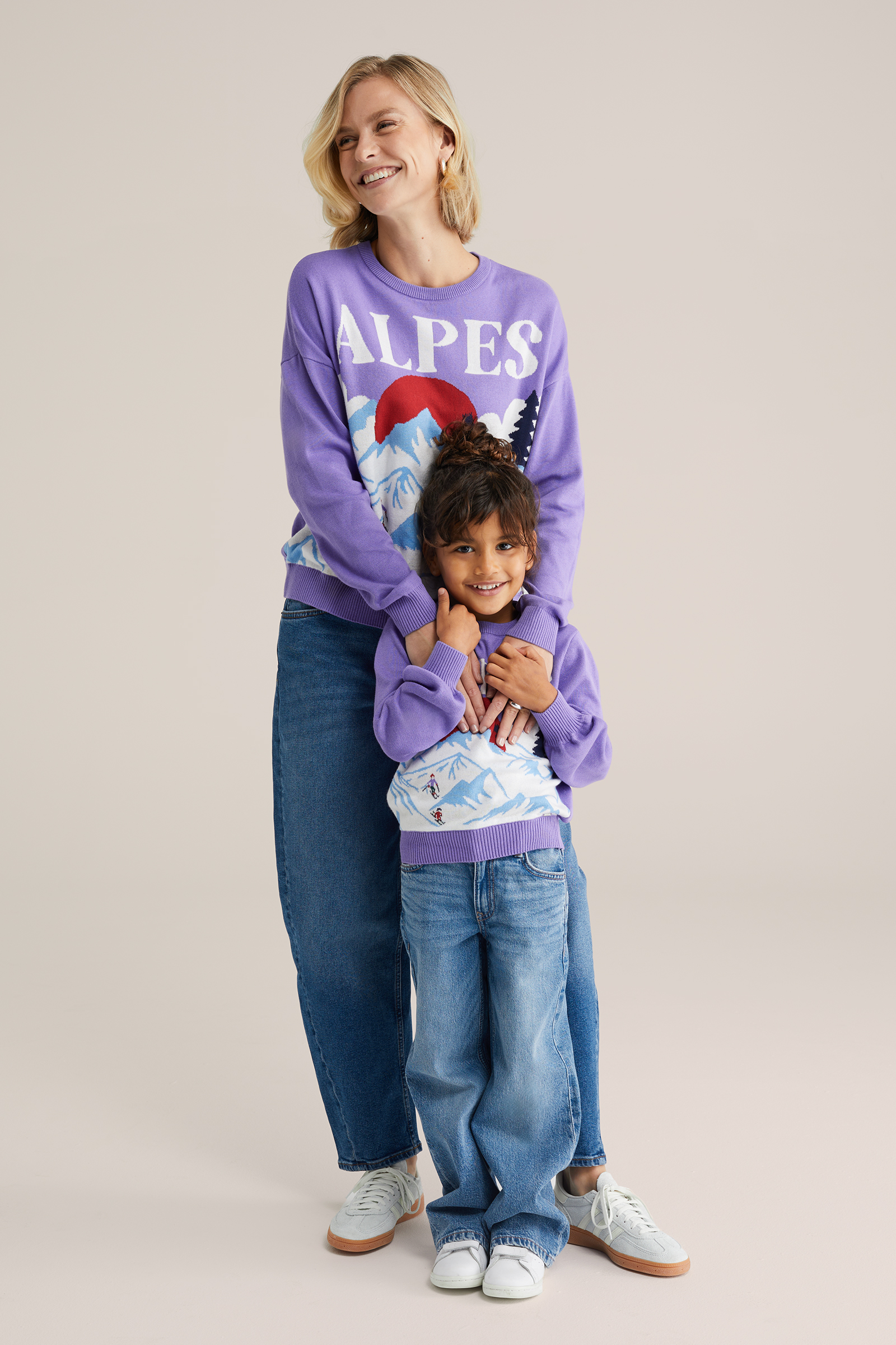 Meisjes trui met print