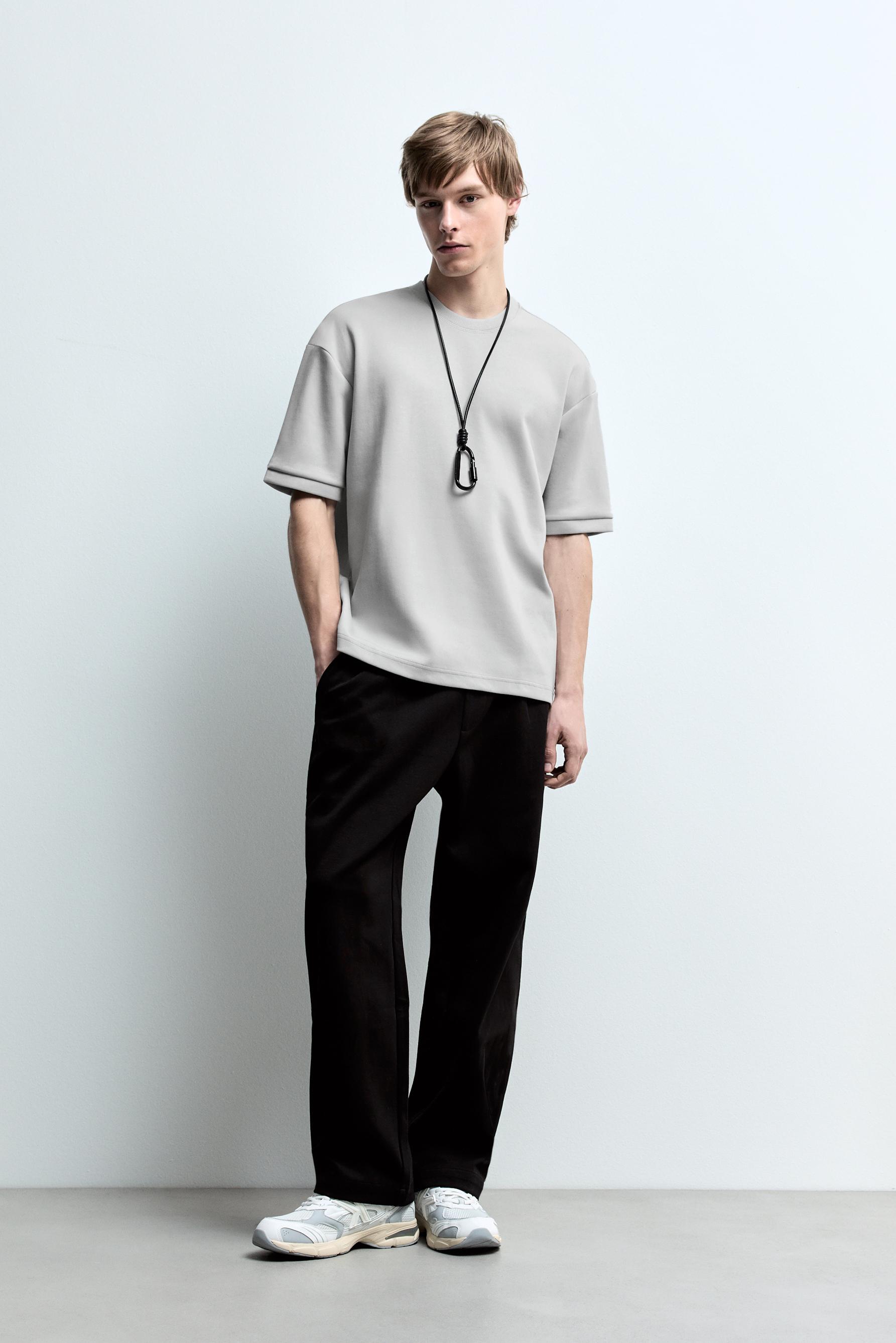 Camiseta heavy interlock