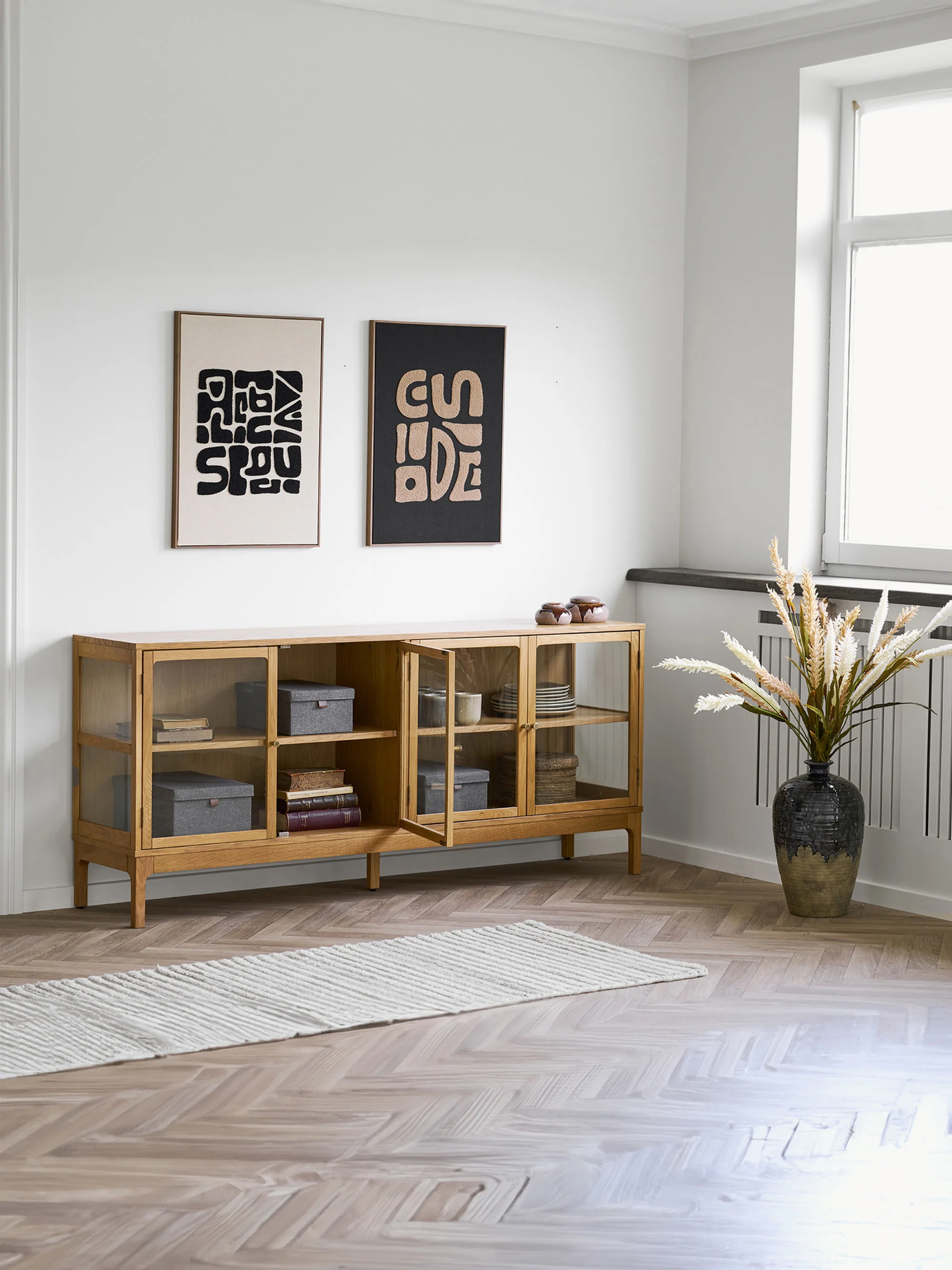 Holz-Vitrine Zamora