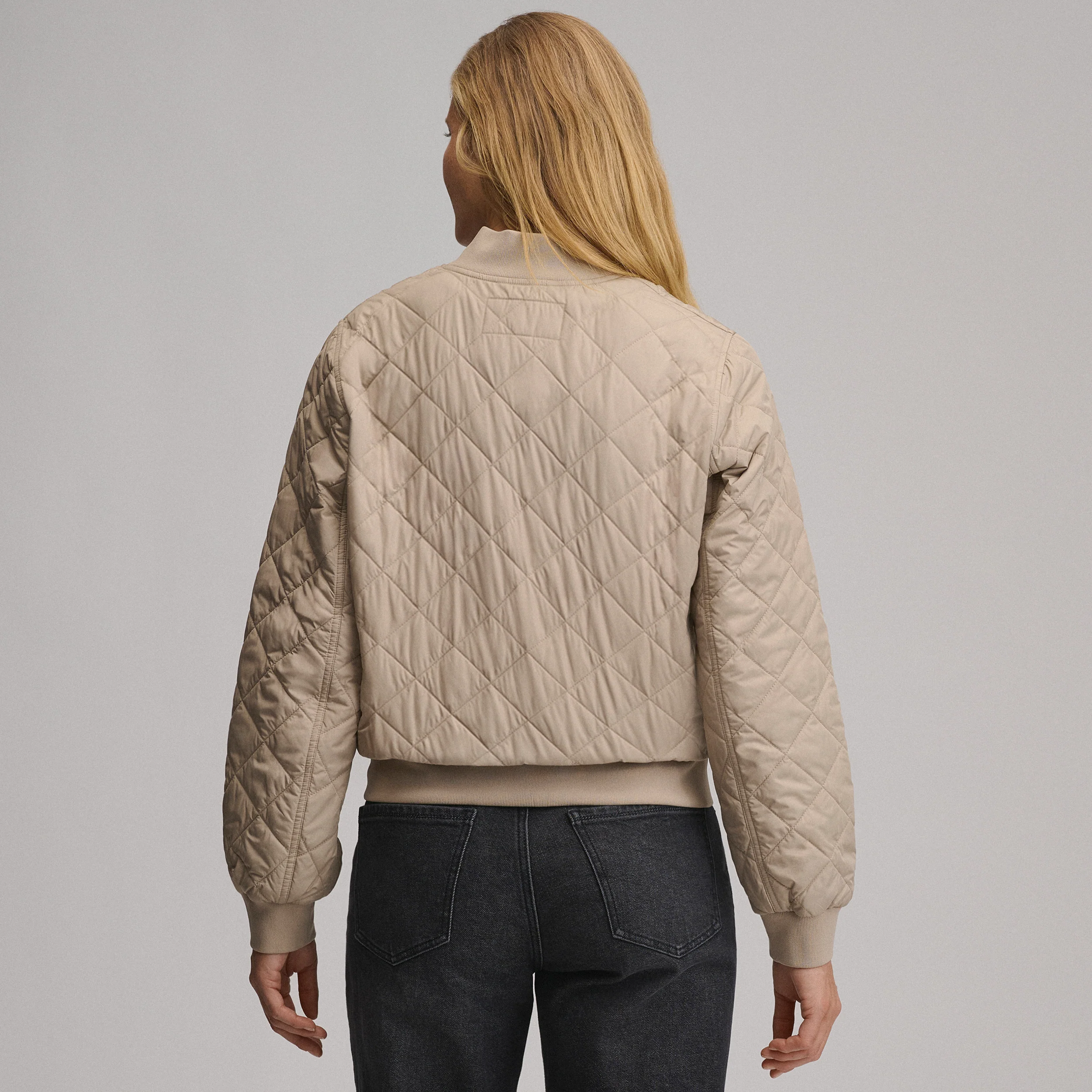 Women's Quilted Bomber