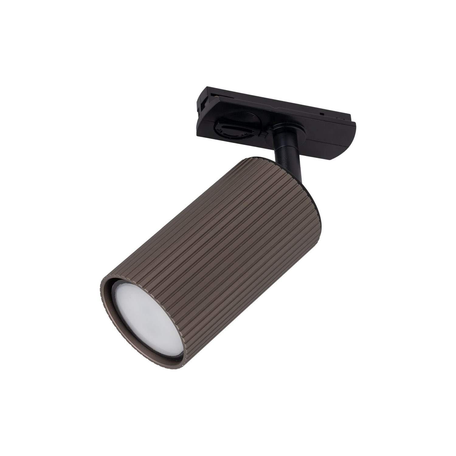 Lampa reflektor szynowy 1-fazowy ryflowany TRACER TUNE BROWN TK Lighting