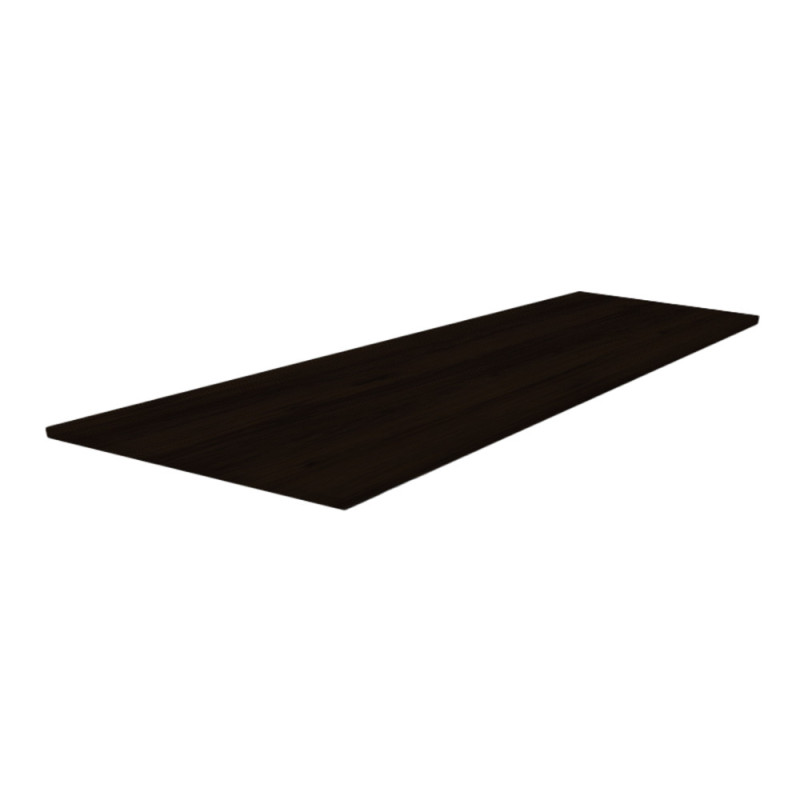 Plan de travail pour meuble Trendline Realwood chêne noir 61 cm THYS