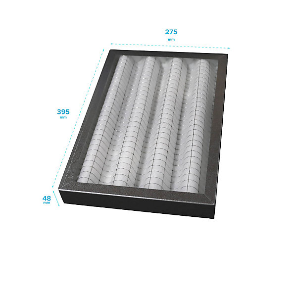 Filtre G4 compatible CTA FRANCE AIR FR SPG Dimensions : - 395 x 275 x 48 mm,