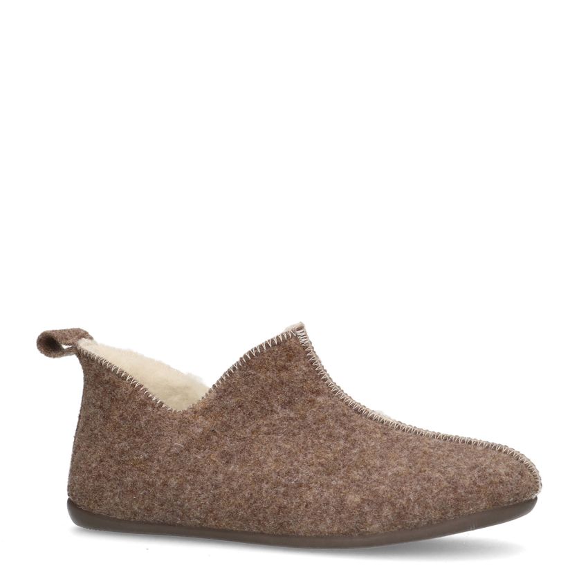 Manfield Beige pantoffels