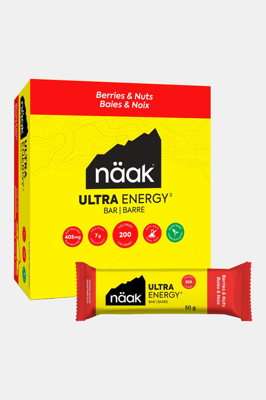 NÄAK Berries & Nuts - Ultra Energy Bars