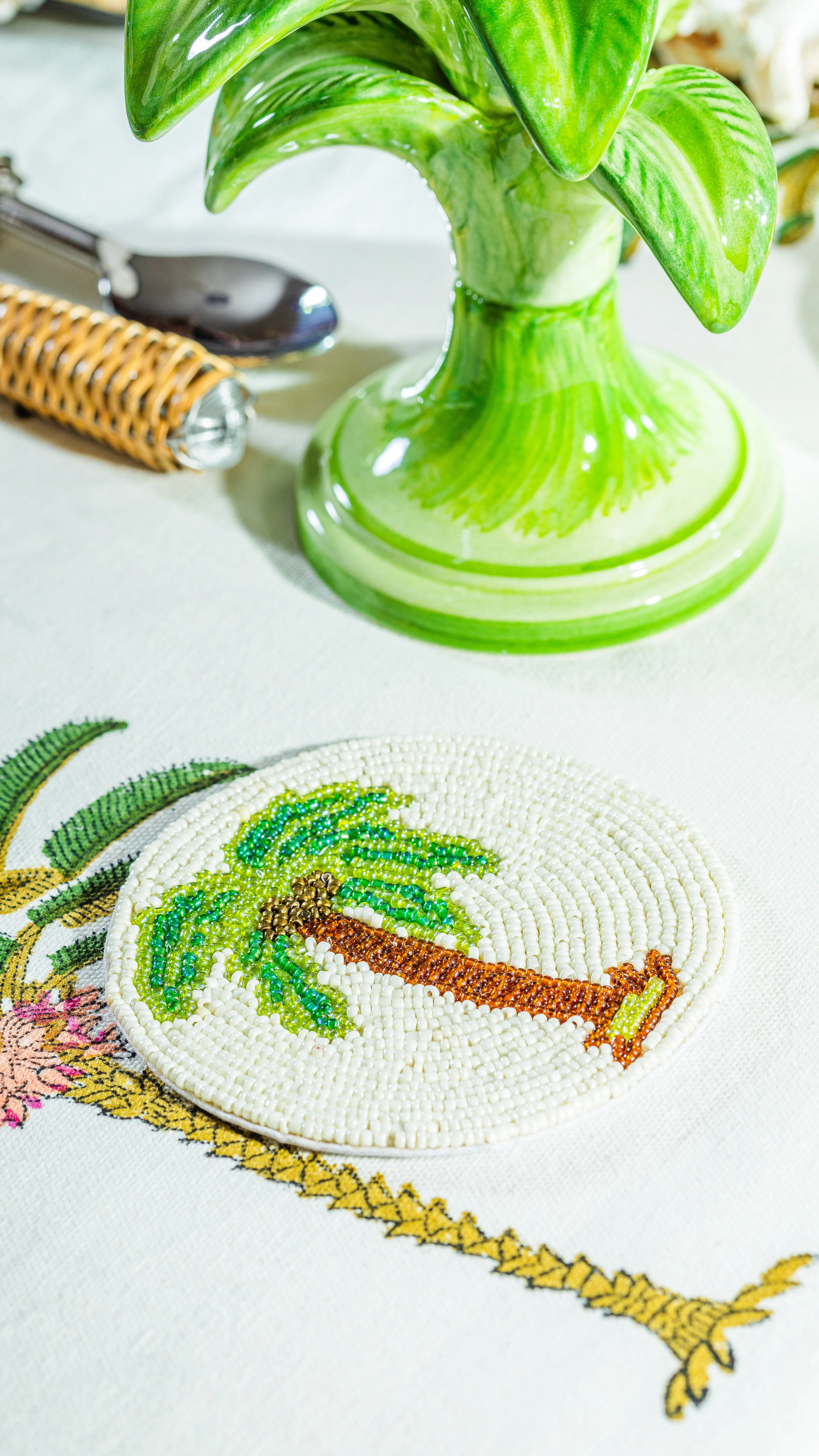 Untersetzer Palm Tree, 4er-Set