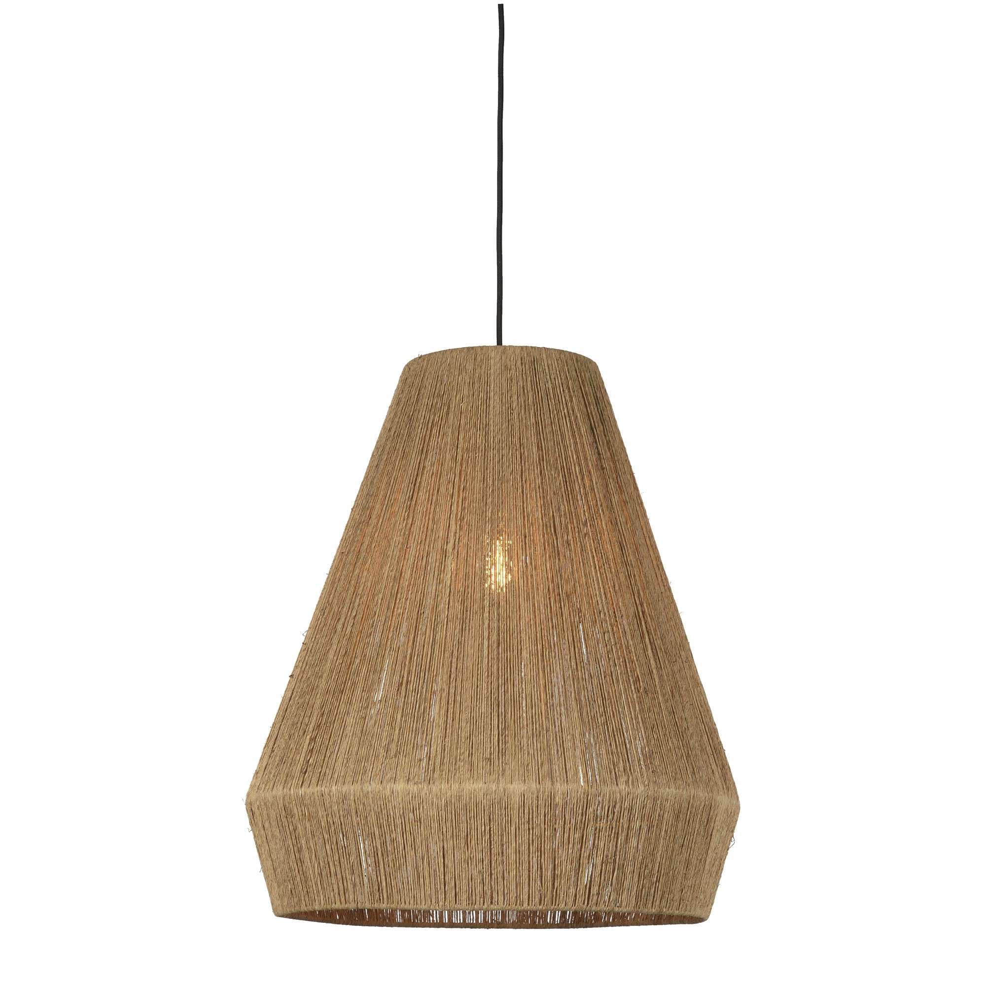 GOOD&MOJO hanglamp Iguazu - bruin - Ø50cm