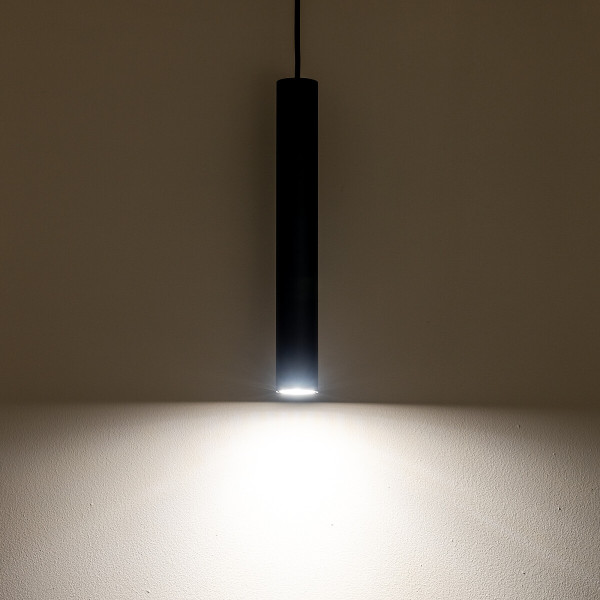 Lampa wisząca czarna FOURTY 1xGU10x10W wym: 133x4x4 cm Nowodvorski Lighting