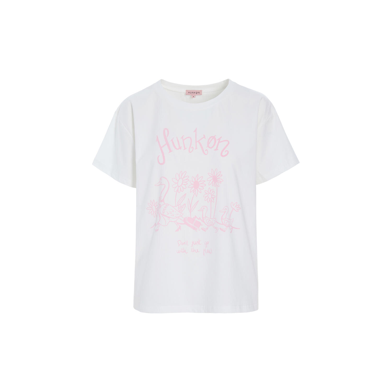 Duckling T-shirt, pink duck