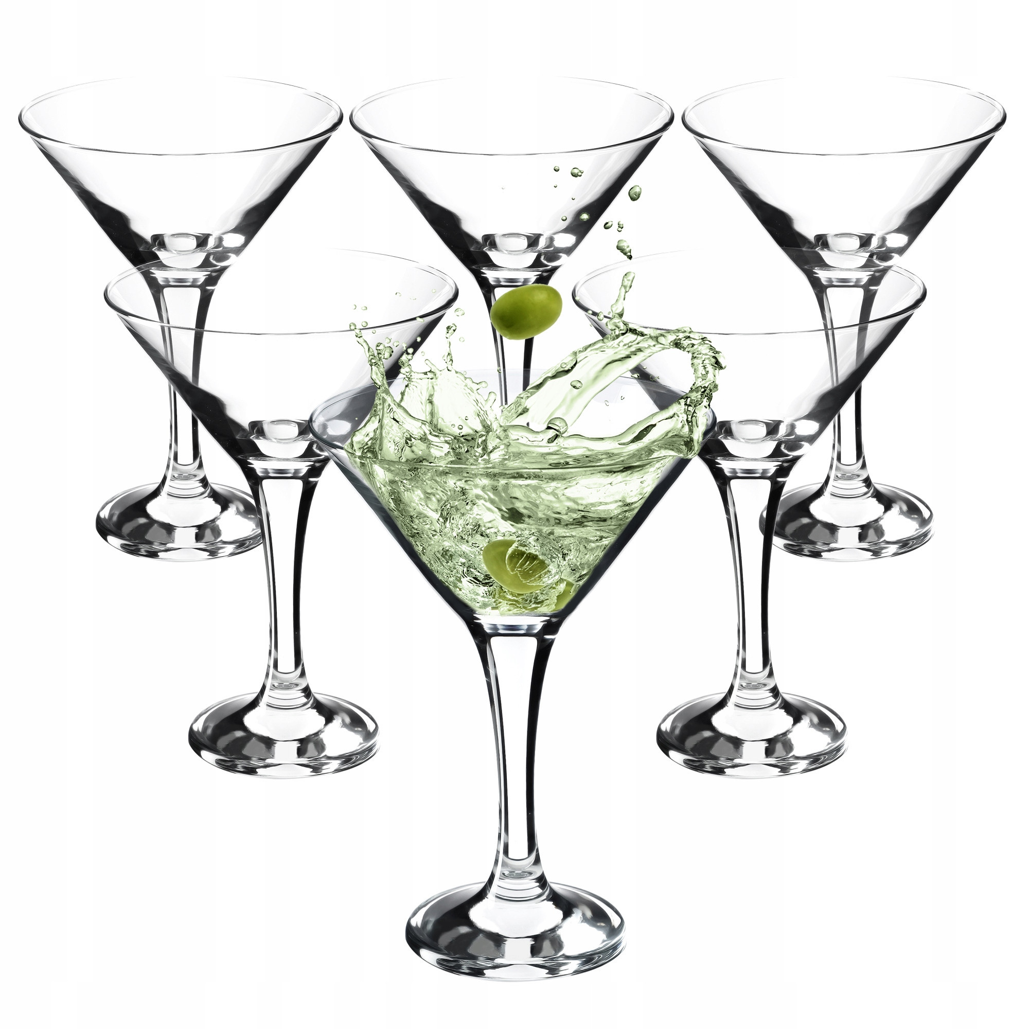 Kadax Kieliszki Do Martini Drinków 175ml 6szt