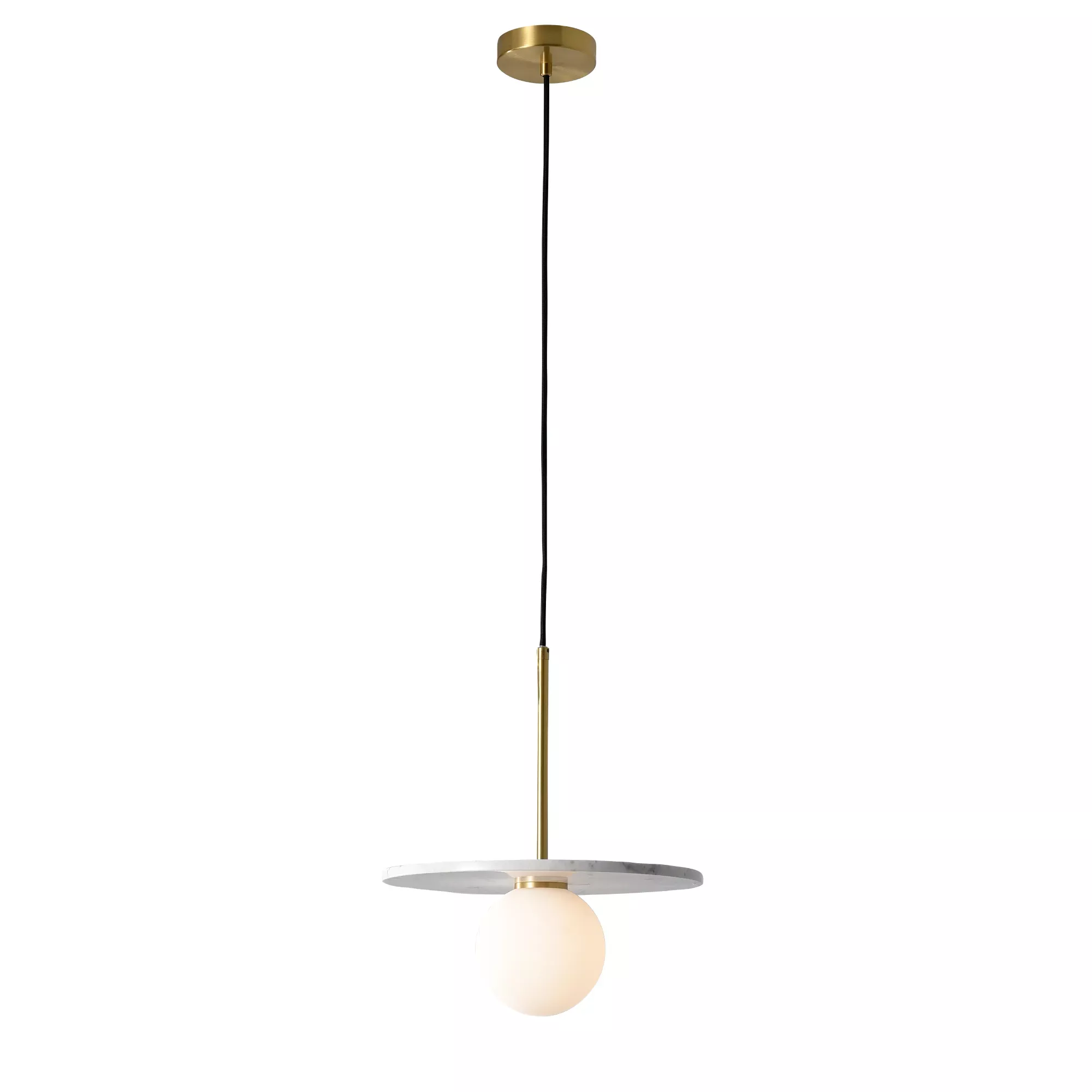 Lampa Wisząca Bilo III 1xG9 biały PL0136-WH