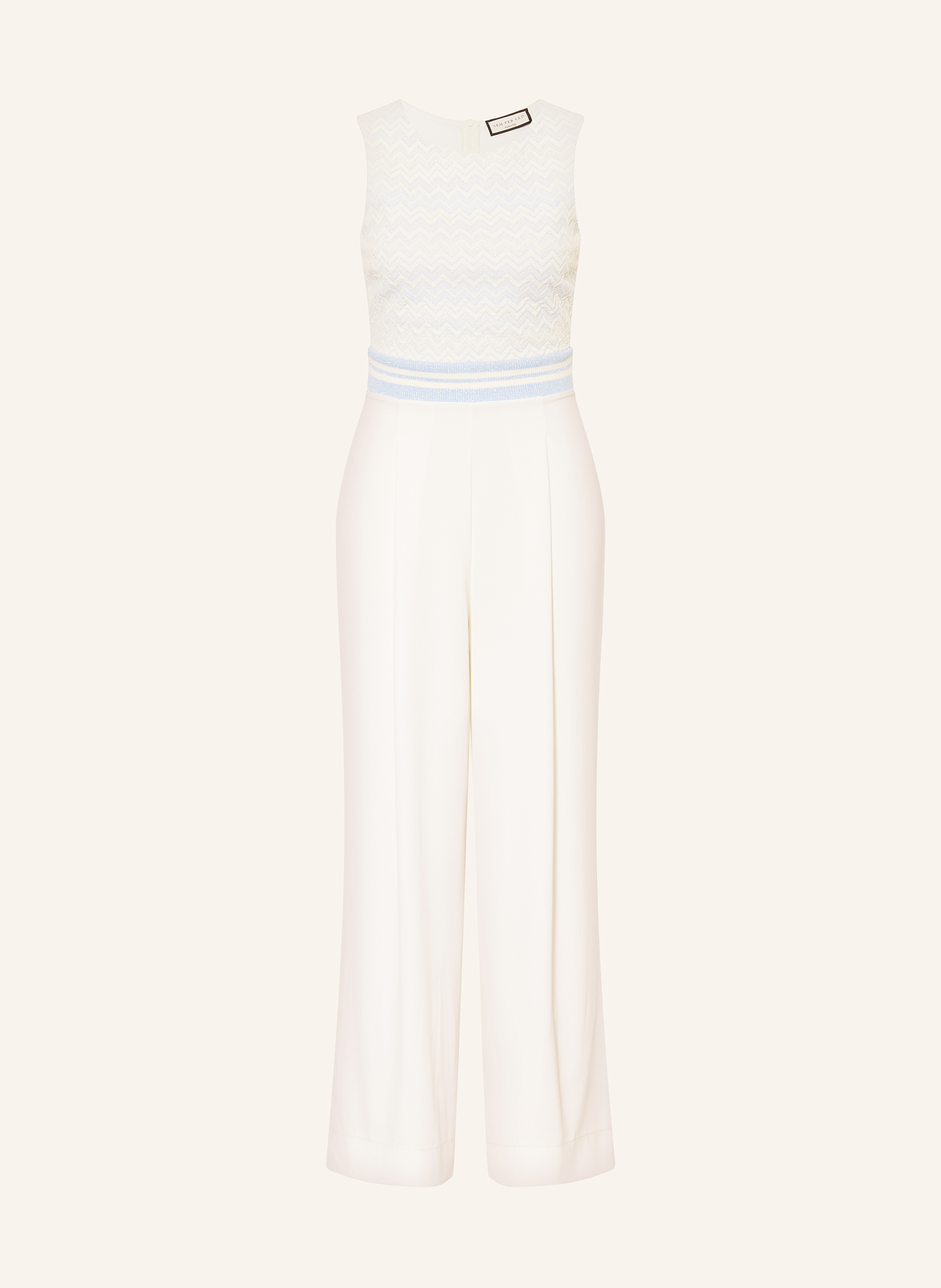 SEM PER LEI Jumpsuit im Materialmix
