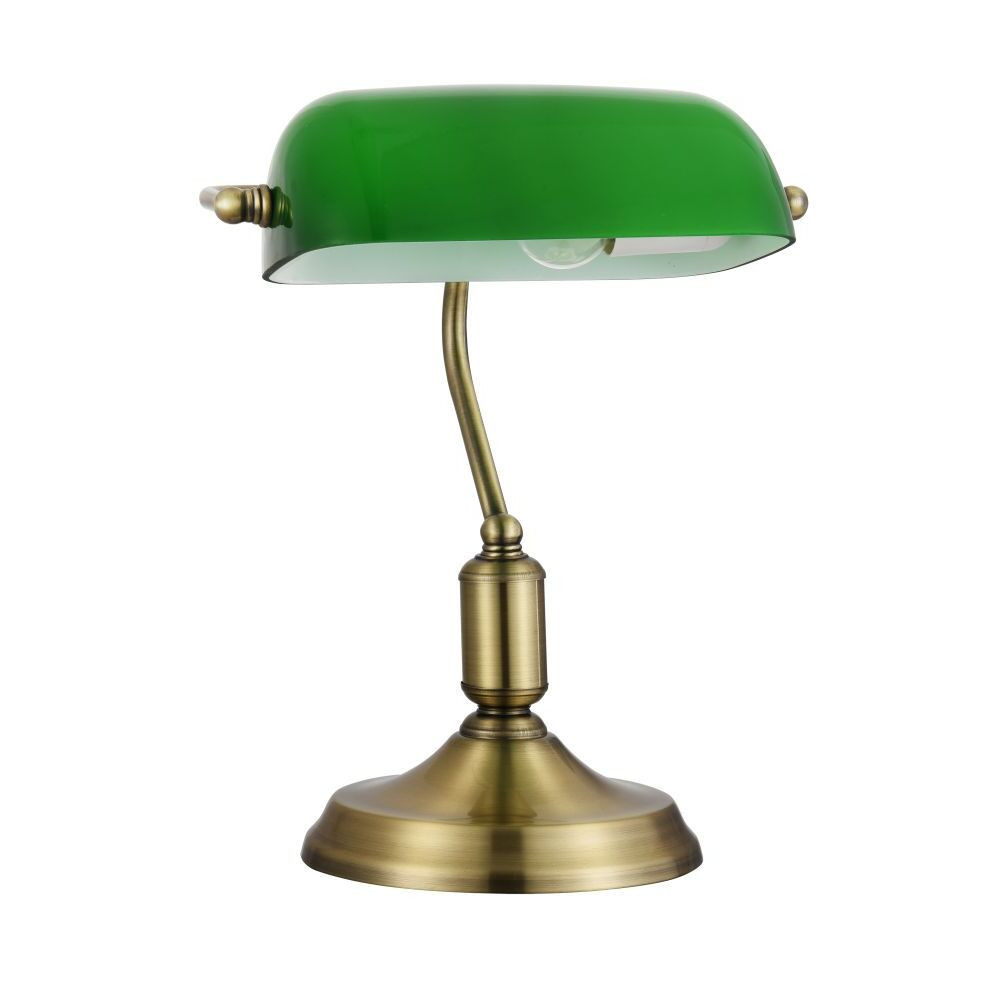 Lampka biurkowamosiężno-złota KIWI 1xE27x40W wys:36cm Maytoni