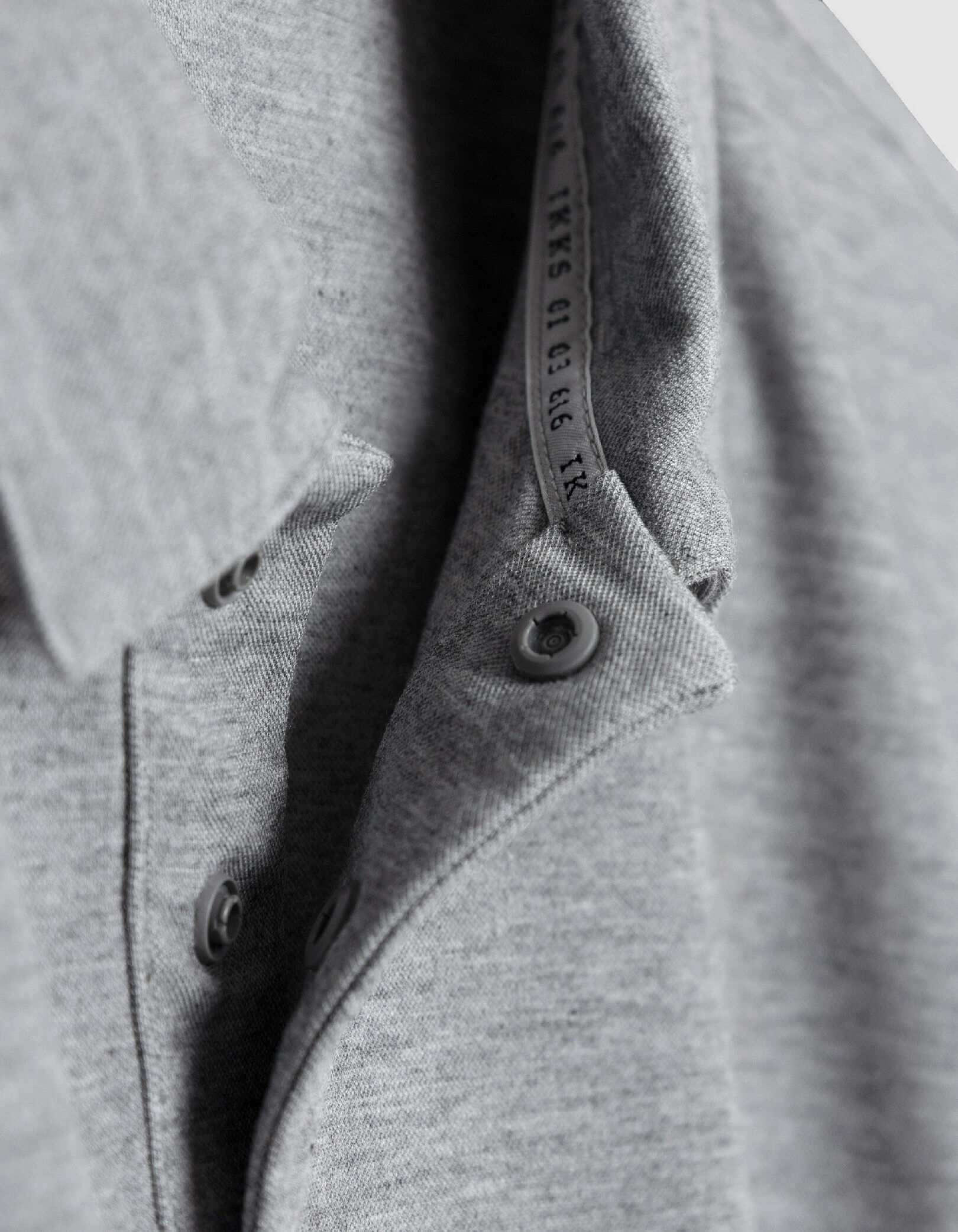 Polo manches courtes gris DRY FAST Homme