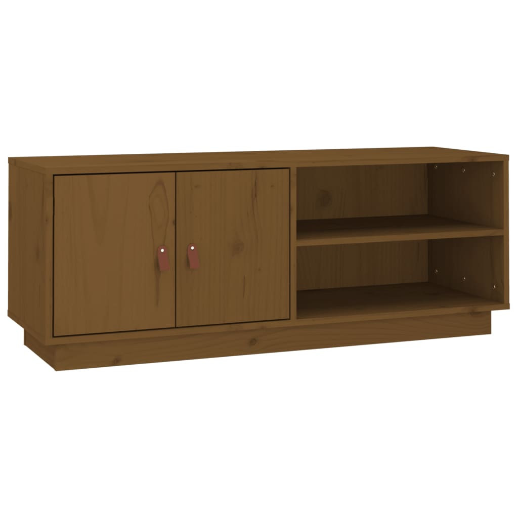 Szafka pod Telewizor Rtv Brąz Mat Nowoczesny Salon 105x34x40cm