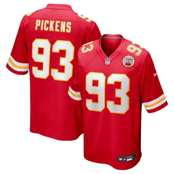 Zacch Pickens Kansas City Chiefs Nike Team Game Jersey -  Red