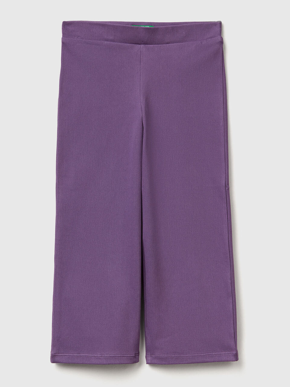 Stretch cotton trousers