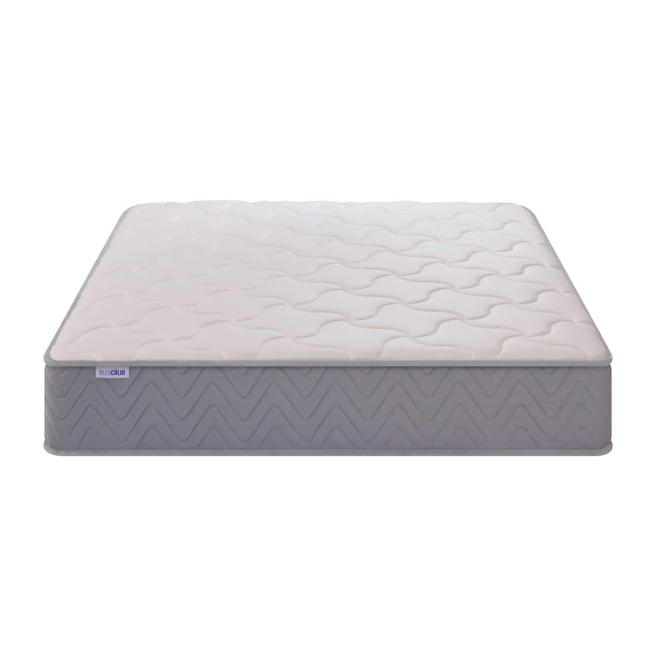 IDEAL - Matelas ressorts ensachés mousse mémoire de forme 26cm 90x190cm