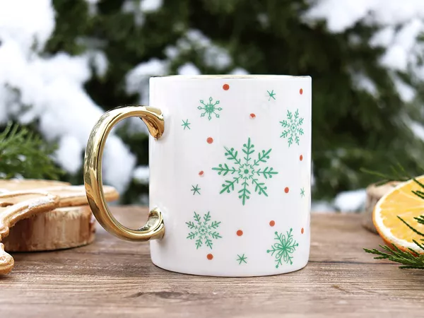 Kubek 0,3 L Altom Design - Śnieżynki 07.CHR.2539
