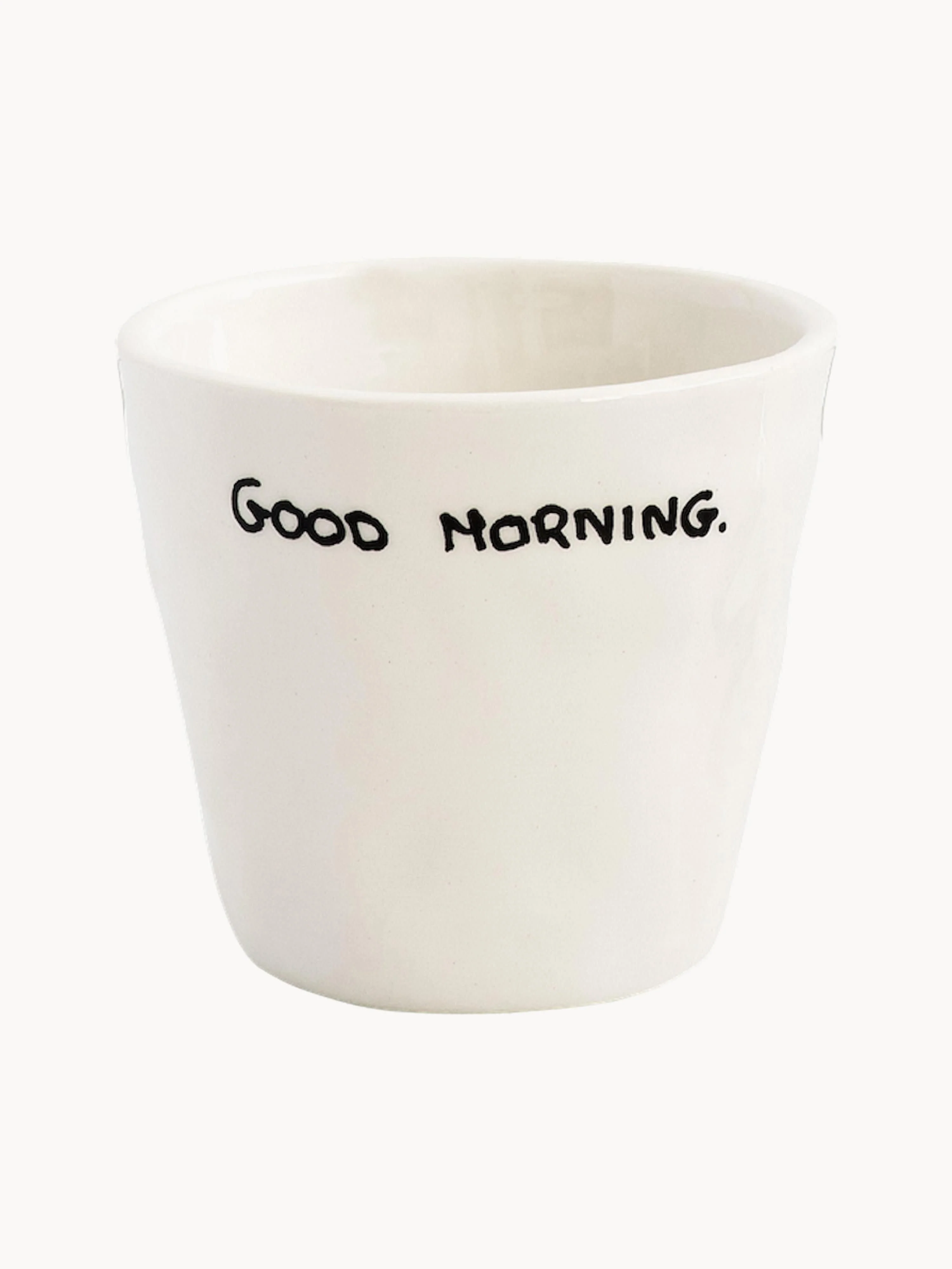 Handbemalter Espressobecher Good Morning