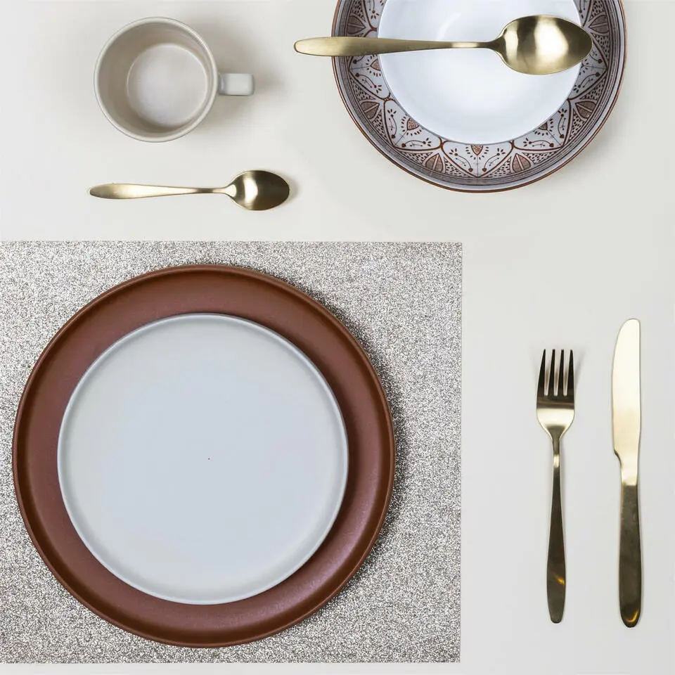 Home Deco Factory Bestekset - 16 delig - koper - RVS - 4 personen