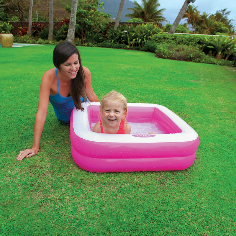 Piscine pour bébé Color 85 x 85 x 23 cm INTEX