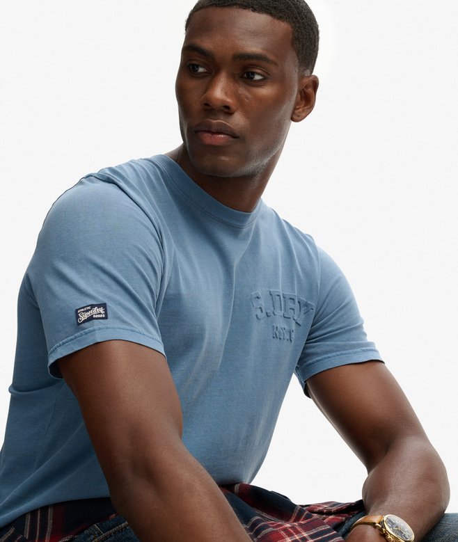 Athletic Embossed Relaxed T-Shirt