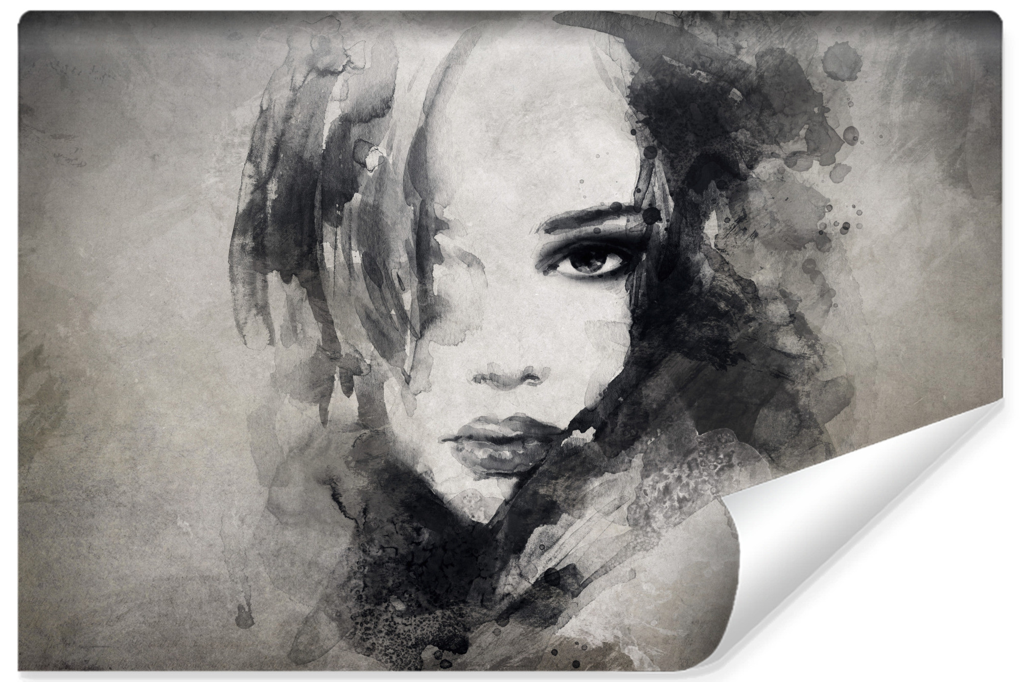 Fototapeta Abstrakcyjny portret kobiety 90x60cm